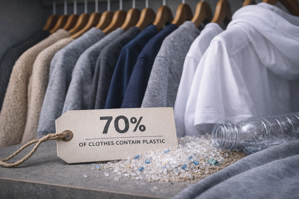 70% of Clothes Today Contain Plastic — And No One Talks About It