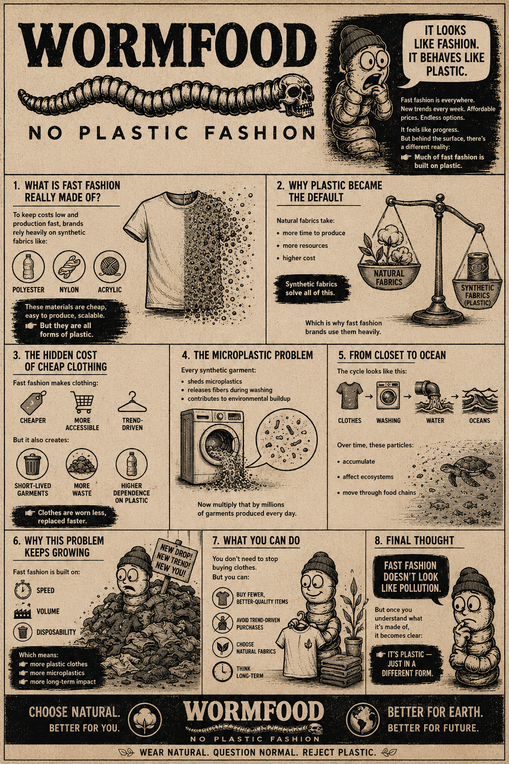 Fast Fashion is Plastic Pollution in Disguise