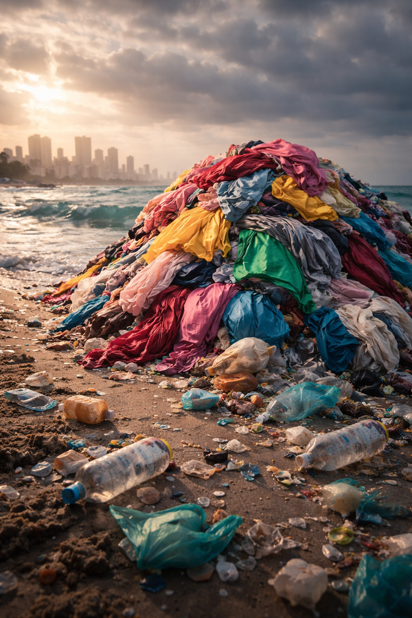 Fast Fashion is Plastic Pollution in Disguise