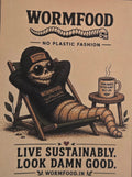 Sticker : Live Sustainably, Look Damn Cool