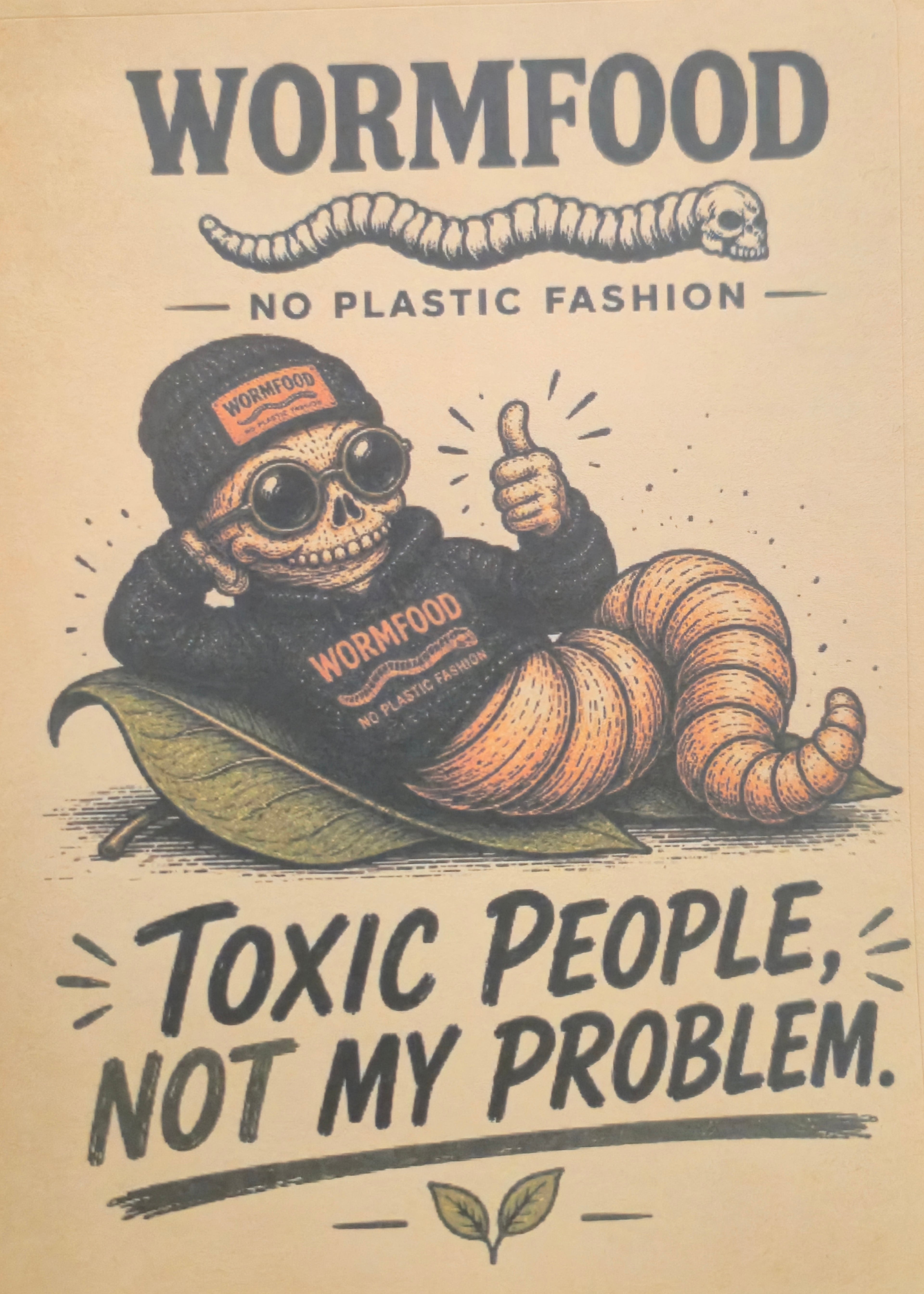 Sticker : Toxic People, Not My Problem