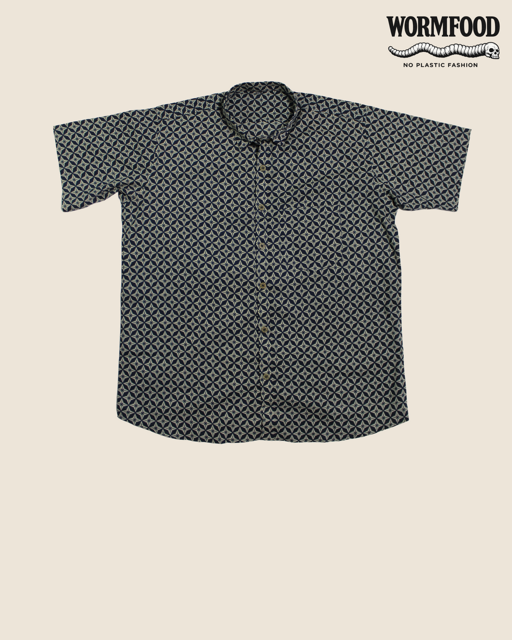 Spirited Casual Shirt - Indigo Star