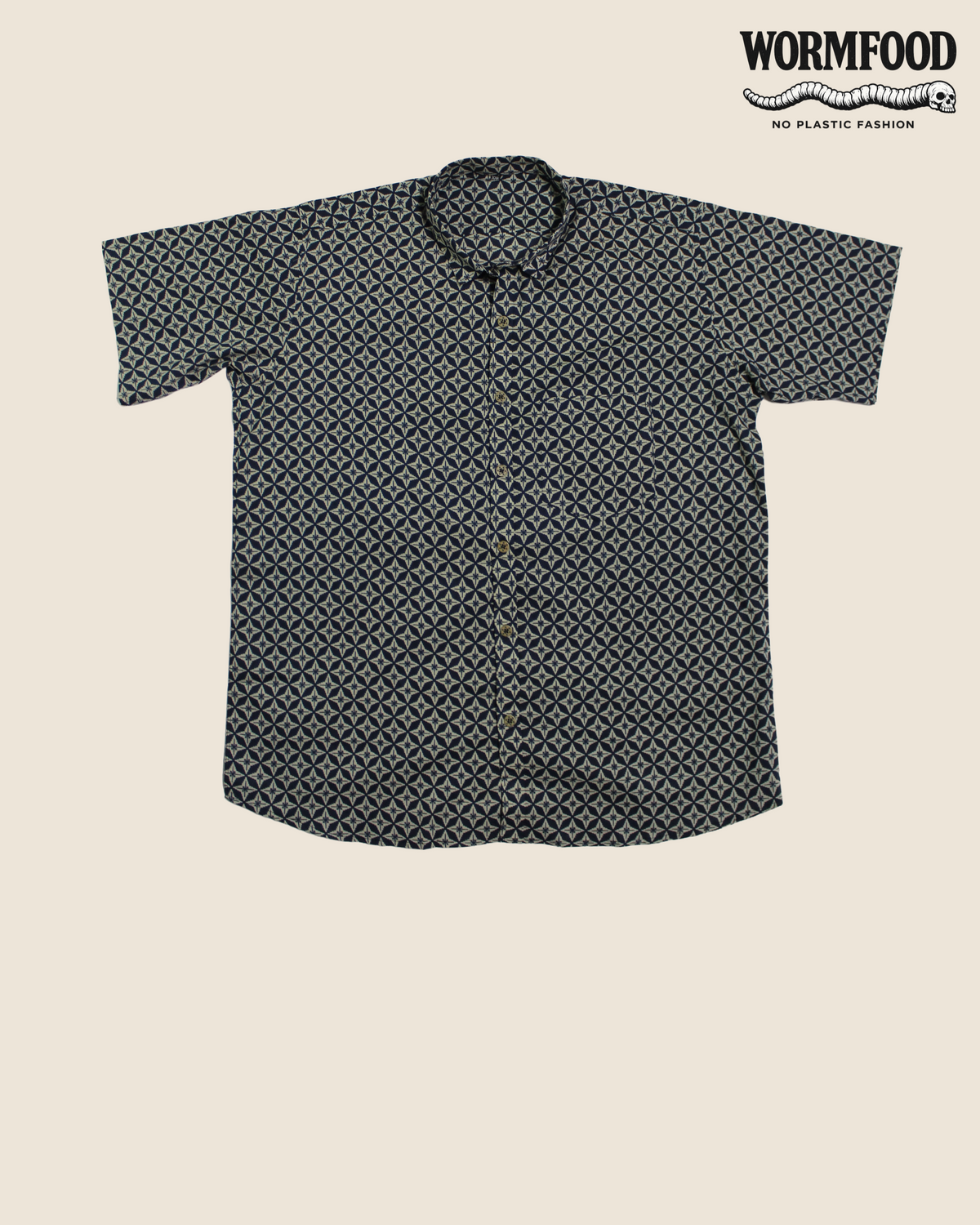 Spirited Casual Shirt - Indigo Star